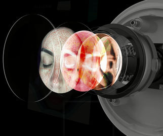 110-220V εξοπλισμός 12 υψηλή λύση RGB/UV CCD ανίχνευσης δερμάτων ανάλυσης ρυτίδων Megapixel